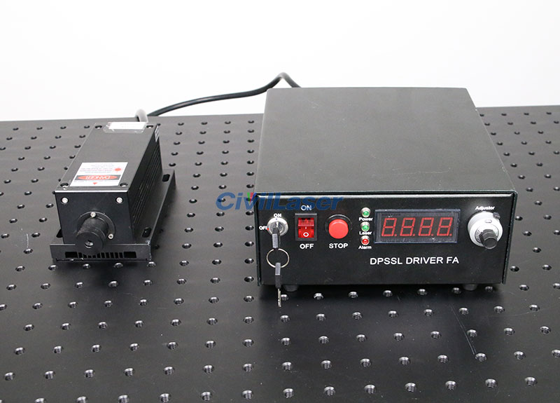 543nm DPSS laser